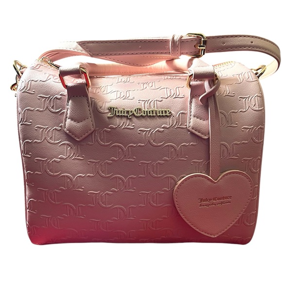 Juicy Couture Pink Embossed Handbag - Picture 2 of 7